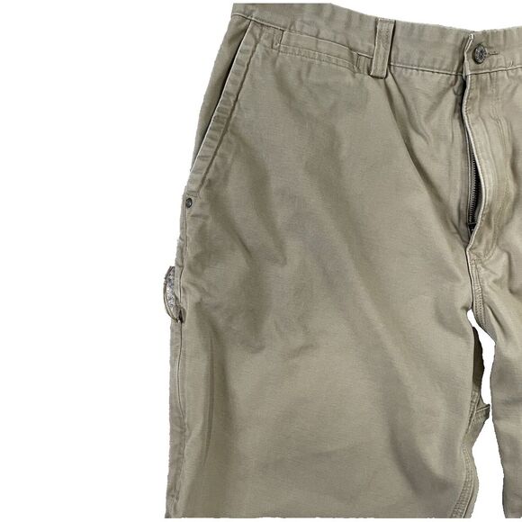 Duluth‎ Trading Pants Men's 40x32 Beige Standard Fit Work Wear Chinos - Picture 8 of 14